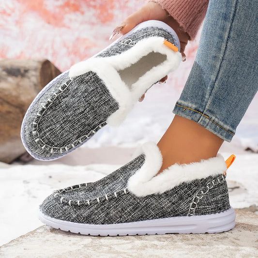 Chic Comfort Velvet Winter Boots™
