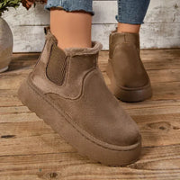 Chic Winter Plush Snow Boots™